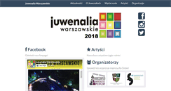 Desktop Screenshot of juwenalia.waw.pl